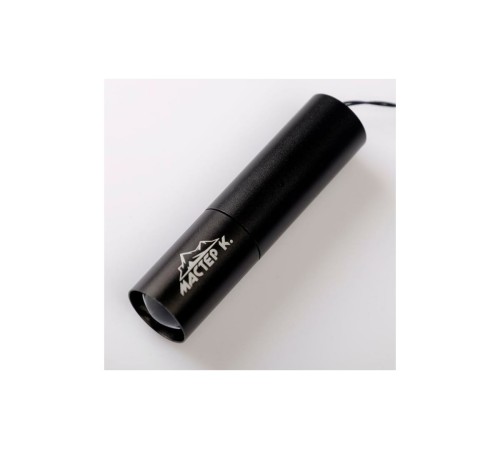 Ручной аккумуляторный фонарь Мастер К 3 Вт, 400 mAh, 100 лм, zoom, USB 5141114 Ручной аккумуляторный фонарь Мастер К 3 Вт, 400 mAh, 100 лм, zoom, USB 5141114