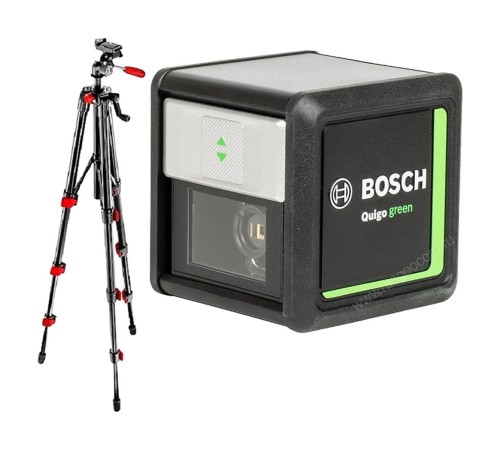Лазерный нивелир Bosch Quigo Green с калибровкой со штативом Лазерный нивелир Bosch Quigo Green с калибровкой со штативом