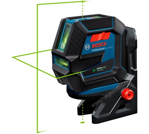 Лазерный уровень Bosch GCL 2-50 G с калибровкой + BT 150 Лазерный уровень Bosch GCL 2-50 G с калибровкой + BT 150