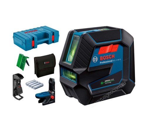 Лазерный уровень Bosch GCL 2-50 G с калибровкой + DK 10 Лазерный уровень Bosch GCL 2-50 G с калибровкой + DK 10