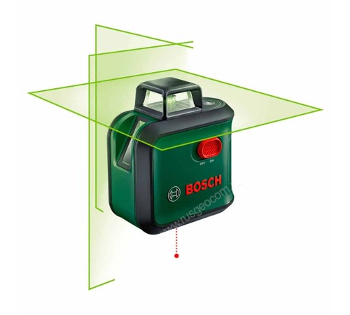 Лазерный нивелир Bosch AdvancedLevel 360 Basic с калибровкой Лазерный нивелир Bosch AdvancedLevel 360 Basic с калибровкой