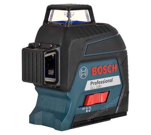 Лазерный уровень Bosch GLL 3-80 с калибровкой + кейс Лазерный уровень Bosch GLL 3-80 с калибровкой + кейс