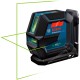 Лазерный уровень Bosch GLL 2-15 G Professional с калибровкой