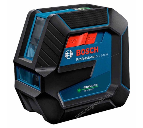 Лазерный уровень Bosch GLL 2-15 G Professional с калибровкой Лазерный уровень Bosch GLL 2-15 G Professional с калибровкой