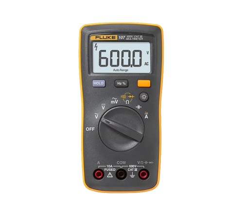 Комплект - мультиметр Fluke 107 с фонарем на головной убор Fluke L205 Комплект - мультиметр Fluke 107 с фонарем на головной убор Fluke L205