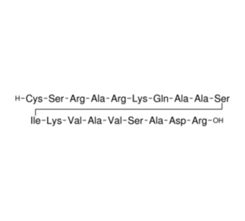 Cys-Ser-Arg-Ala-Arg-Lys-Gln-Ala-Ala-Ser-Ile-Lys-Val-Ala-Val-Ser-Ala-Asp-Arg 90% (ВЭЖХ) Sigma C6171 Cys-Ser-Arg-Ala-Arg-Lys-Gln-Ala-Ala-Ser-Ile-Lys-Val-Ala-Val-Ser-Ala-Asp-Arg 90% (ВЭЖХ) Sigma C6171