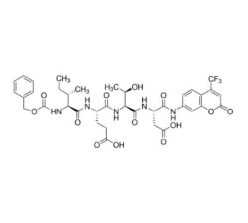 Z-Ile-Glu-Thr-Asp 7-амидо-4-трифторметилкумарин 95% (ВЭЖХ) Sigma C5599