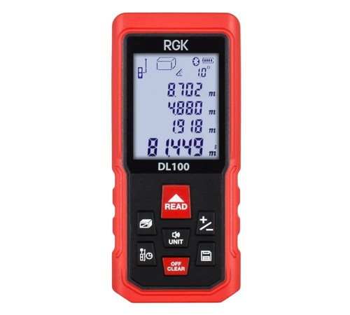 Комплект: ротационный нивелир RGK SP-310 + элевационный штатив RGK SH-170 + рейка RGK LR-2 + дальномер RGK DL100 Комплект: ротационный нивелир RGK SP-310 + элевационный штатив RGK SH-170 + рейка RGK LR-2 + дальномер RGK DL100